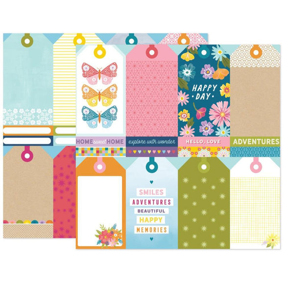 Scrapbooking  Paige Evans Wonders Double-Sided Cardstock 12
