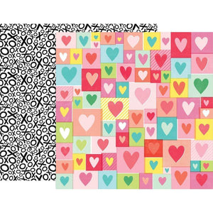 Scrapbooking  Lucky Us Double-Sided Cardstock 12"X12" -Paper No: 4 Paper 12x12