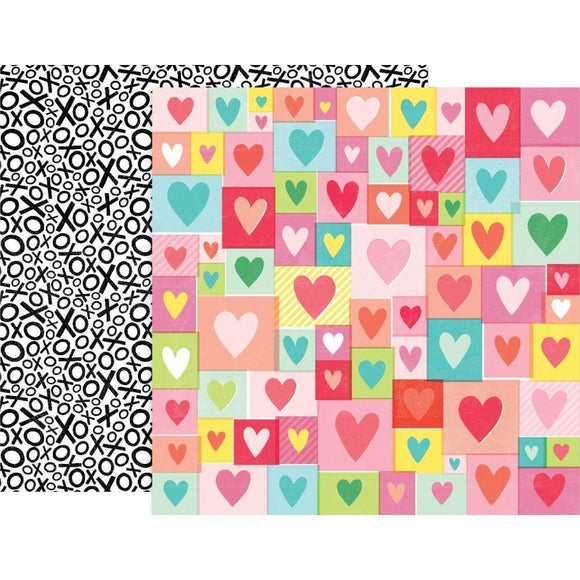 Scrapbooking  Lucky Us Double-Sided Cardstock 12