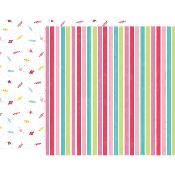Scrapbooking  Lucky Us Double-Sided Cardstock 12