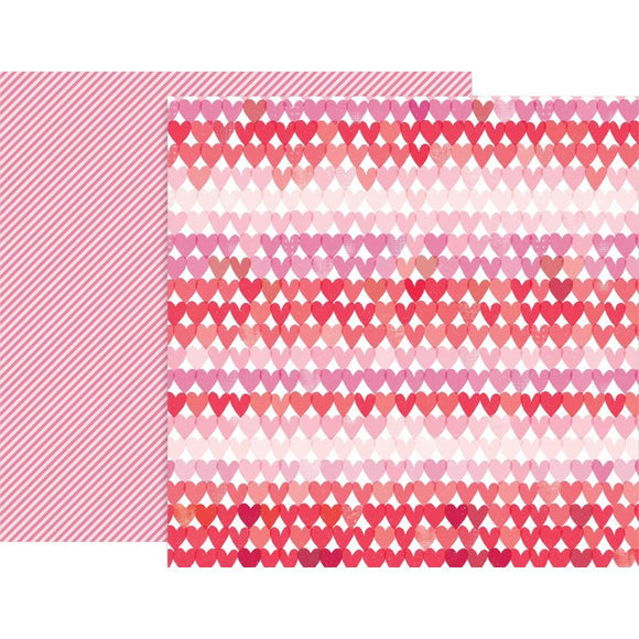 Scrapbooking  Lucky Us Double-Sided Cardstock 12