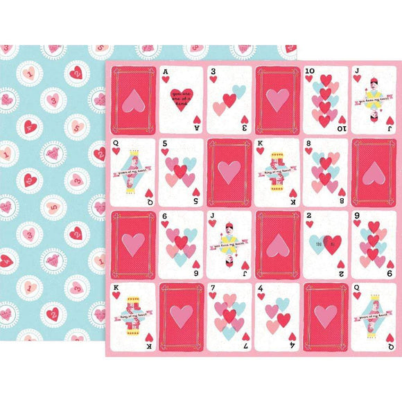 Scrapbooking  Lucky Us Double-Sided Cardstock 12