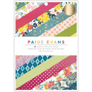 Scrapbooking  American Crafts Paige Evans Wonders Single-Sided Paper Pad 6"X8" 36/Pkg Paper Pad