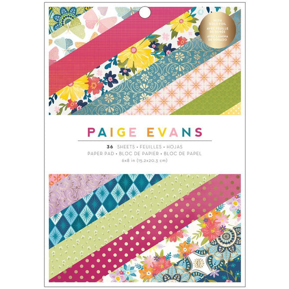 Scrapbooking  American Crafts Paige Evans Wonders Single-Sided Paper Pad 6