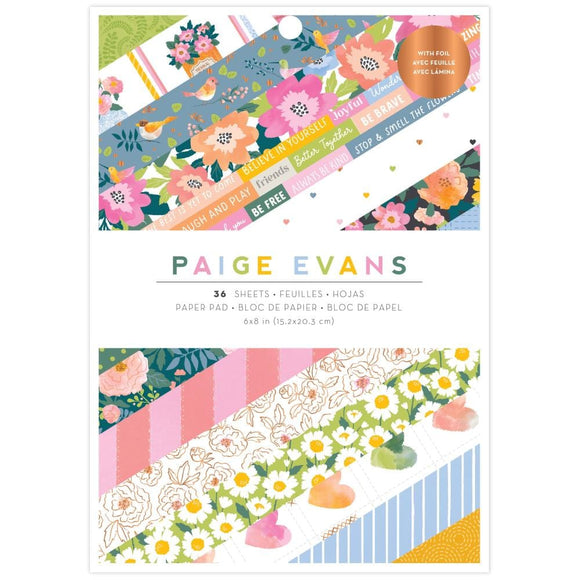 Scrapbooking  Paige Evans Garden Shoppe Single-Sided Paper Pad 6