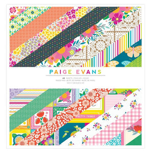 Scrapbooking  Paige Evans Splendid Single-Sided Paper Pad 12"X12" 48/Pkg Paper Pad