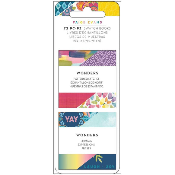 Scrapbooking  Paige Evans Wonders Mini Swatch Books 2