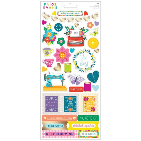 Scrapbooking  Paige Evans Splendid Stickers 6