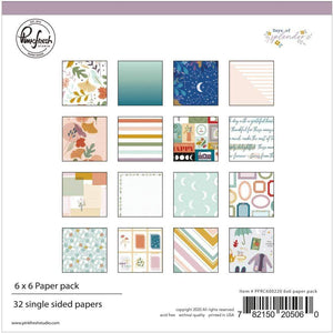 Scrapbooking  Days Of Splendor Single-Sided Paper Pack 6"X6" 32/Pkg , 16 Designs/2 Each Alphas