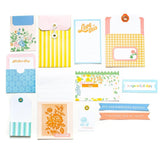 Scrapbooking  PinkFresh Flower Market Journaling Bits 13/Pkg Embellishments
