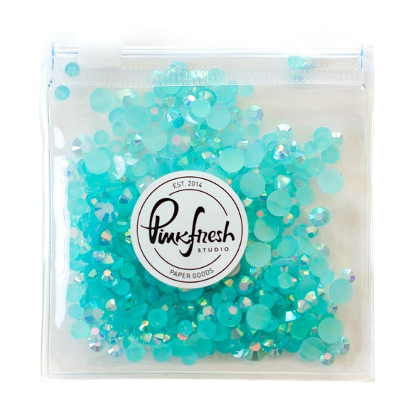 Scrapbooking  Pinkfresh Jewel Essentials - Ocean Breeze Embellishments