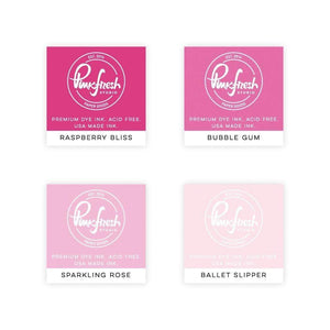 Scrapbooking  Pinkfresh Studio Premium Dye Cube Ink Pads 4 Colors - Fairy Dust ink