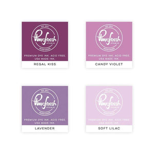 Scrapbooking  Pinkfresh Studio Premium Dye Cube Ink Pads 4 Colors - Soul of Provence ink