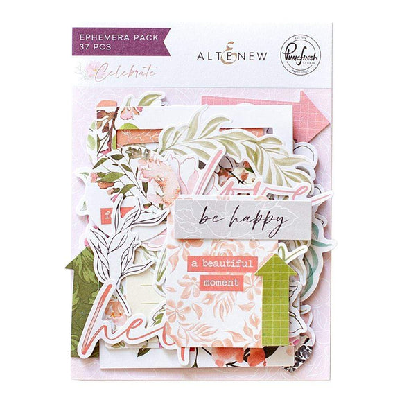 Scrapbooking  Celebrate Cardstock Die-Cuts  37pk Paper 12