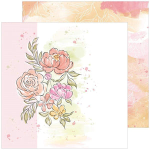 Scrapbooking  Celebrate Double-Sided Cardstock 12"X12" -  This Story Paper 12"x12"