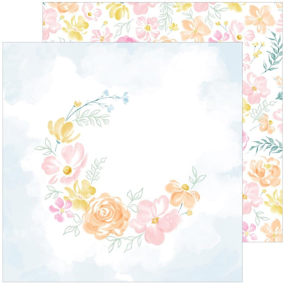 Scrapbooking  Happy Heart Double-Sided Cardstock 12