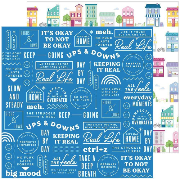 Scrapbooking  Keeping It Real Double-Sided Cardstock 12