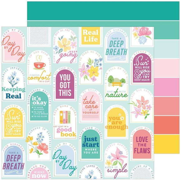 Scrapbooking  Keeping It Real Double-Sided Cardstock 12