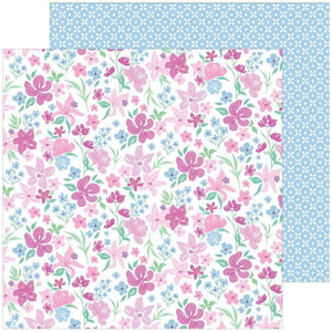Scrapbooking  Keeping It Real Double-Sided Cardstock 12"X12" - Deep Breath Paper 12"x12"