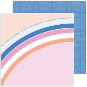 Scrapbooking  Let's Stay Home Double-Sided Cardstock 12"X12" - Hope for a New Day Paper 12"x12"