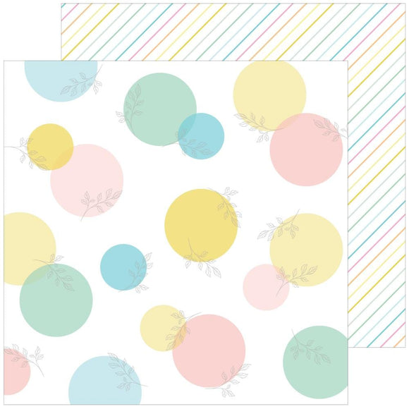 Scrapbooking  Pinkfresh Happy Heart Double-Sided Cardstock 12
