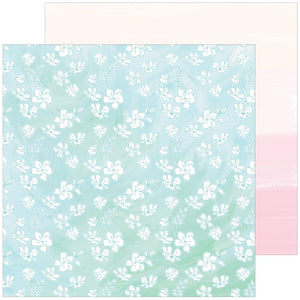 Scrapbooking  Pinkfresh Happy Heart Double-Sided Cardstock 12"X12" - Small Joys Paper 12"x12"