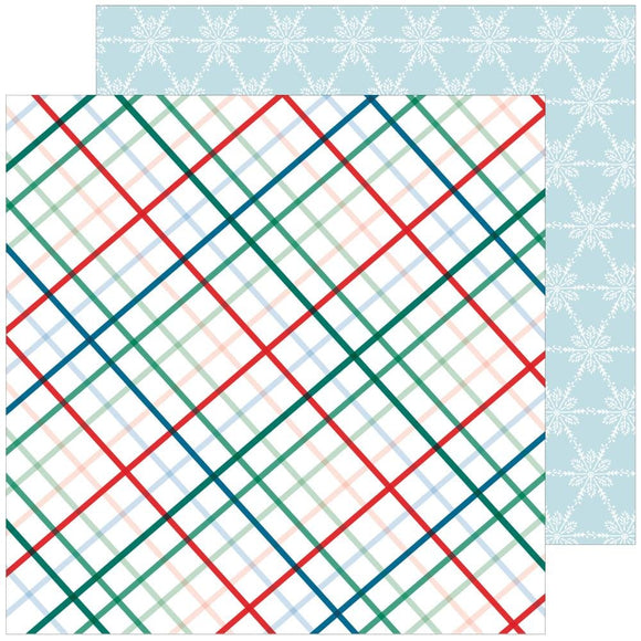 Scrapbooking  Pinkfresh Happy Holidays Double-Sided Cardstock 12