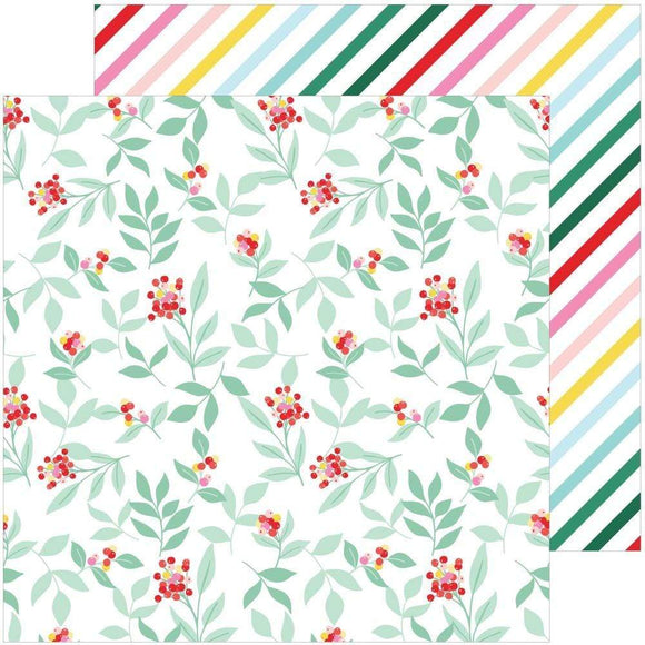 Scrapbooking  PinkFresh Studio Holiday Magic Double-Sided Cardstock 12