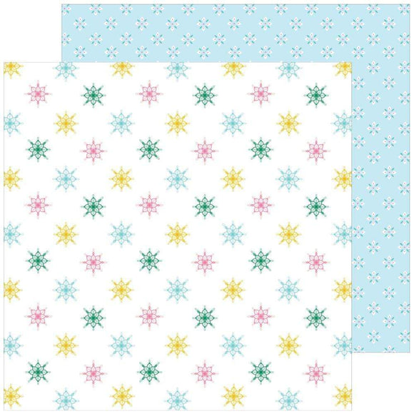 Scrapbooking  PinkFresh Studio Holiday Magic Double-Sided Cardstock 12