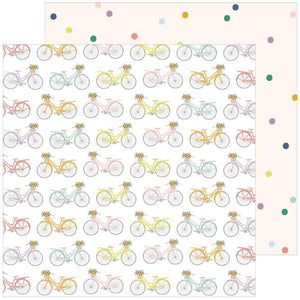 Scrapbooking  The Best Day Double-Sided Cardstock 12"X12" - Lifes A Ride Paper 12"x12"