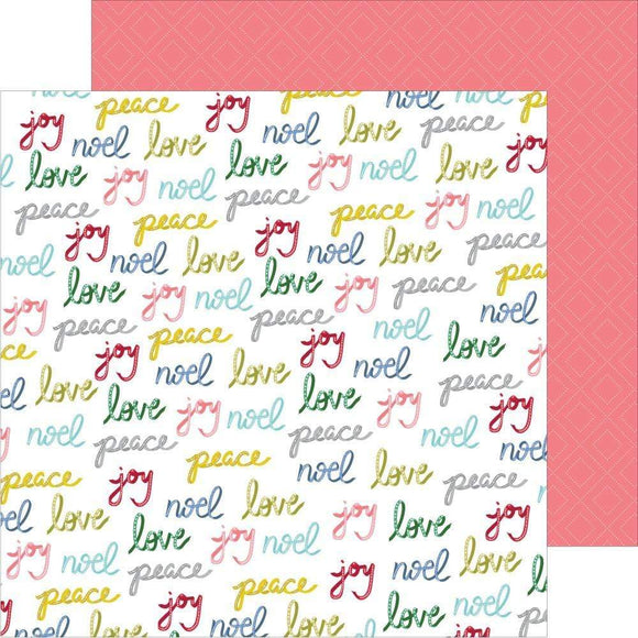 Scrapbooking  Home For The Holidays Double-Sided Cardstock 12