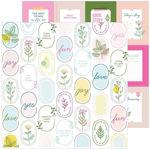 Scrapbooking  Noteworthy Double-Sided Cardstock 12
