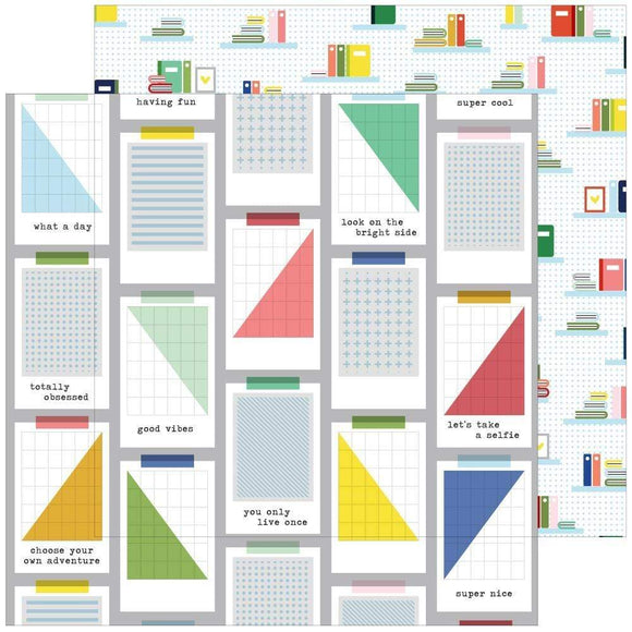 Scrapbooking  Super Cool Double-Sided Cardstock 12