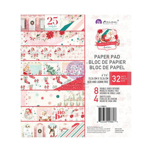 Scrapbooking  Prima Marketing Double-Sided Paper Pad 6"X6" 32/Pkg Candy Cane Lane Paper Pad