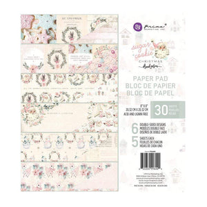 Scrapbooking  Prima Marketing Double-Sided Paper Pad 8"X8" 30/Pkg Sugar Cookie Paper Pad