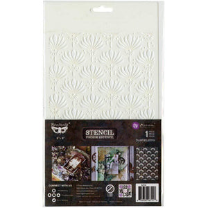 Scrapbooking  Finnabair Stencil 6"X9" Dandelions Stencil