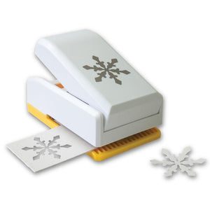 Scrapbooking  Punch Bunch SlimLock Medium Punch Monarch Snowflake 1.125"X1.125" Punch