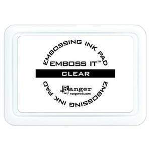 Scrapbooking  Ranger Embossing It Clear Ink Pad embossing