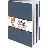 Scrapbooking  Dina Wakley Media Journal 8"X10" Blue Edition journal