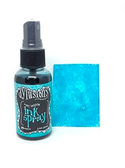 Scrapbooking  Dylusions By Dyan Reaveley Ink Spray 2oz - Blue Lagoon Paper Collections 12x12