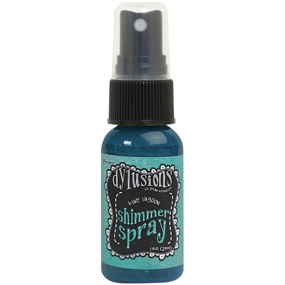 Scrapbooking  Dylusions Shimmer Sprays 1oz - Blue Lagoon Mists and Sprays