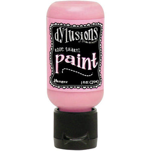 Scrapbooking  Dylusions Acrylic Paint 1oz - Rose Quartz Paint