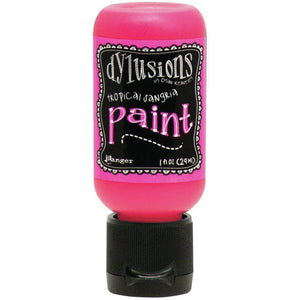 Scrapbooking  Dylusions Acrylic Paint 1oz - Tropical Sangria Paint