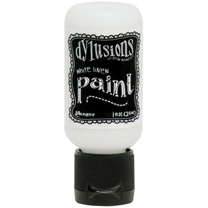 Scrapbooking  Dylusions Acrylic Paint 1oz - White Linen Paint
