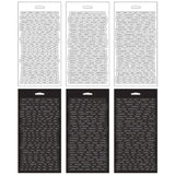 Scrapbooking  Idea-Ology Chitchat Sticker Tablet Verbiages stickers