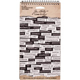 Scrapbooking  Idea-Ology Spiral Bound Sticker Book 4.5"X8.5" Big Chat stickers