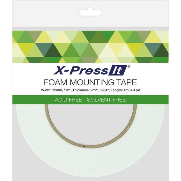 Scrapbooking  X-Press It Double-Sided Foam Tape 12mm adhesive
