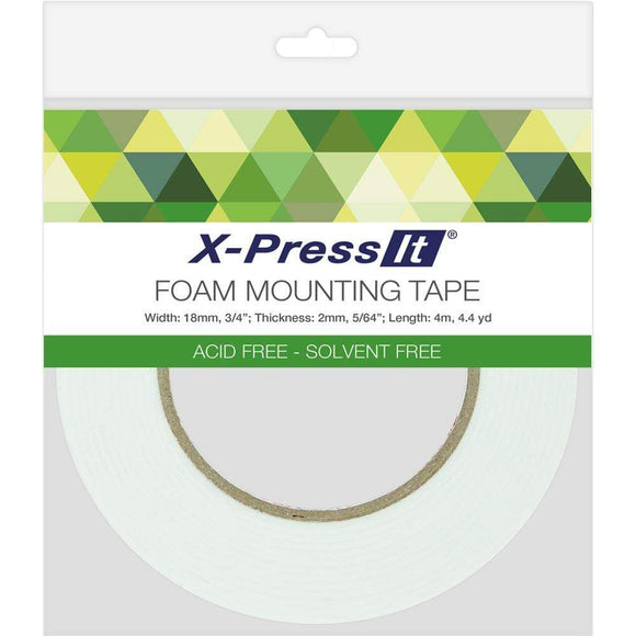 Scrapbooking  X-Press It Double-Sided Foam Tape 18mm .75