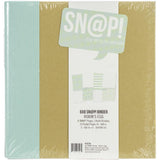 Scrapbooking  Simple Stories Sn@p! Binder 6"X8" Robins Egg albums