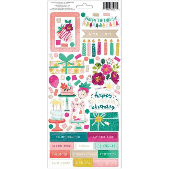 Scrapbooking  And Many More Cardstock Stickers 6
